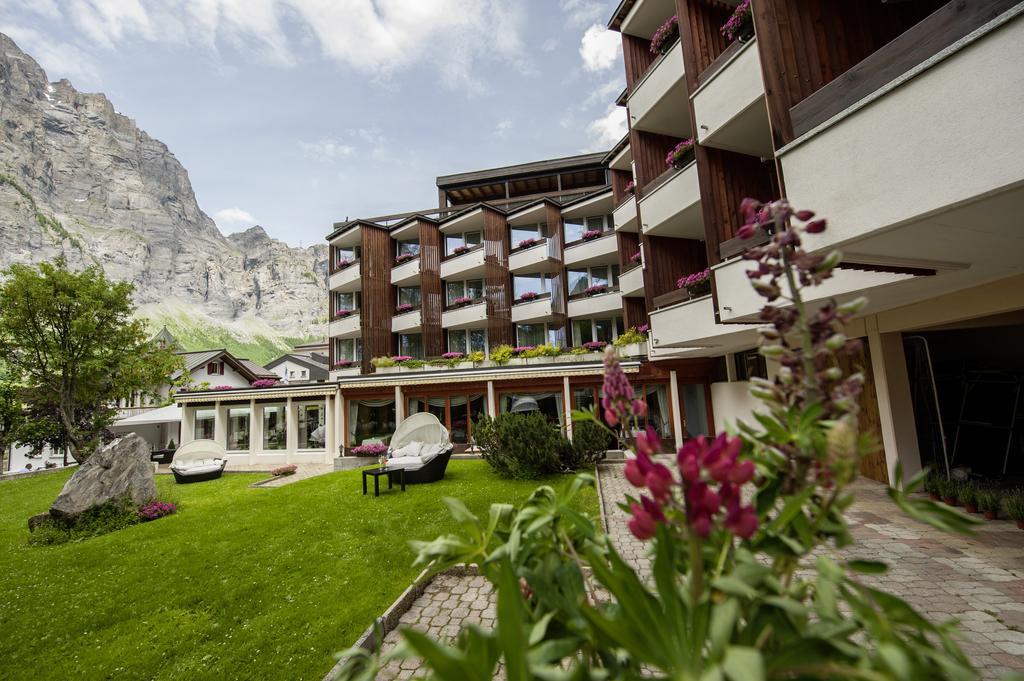 Hotel Quellenhof Лойкербад Екстериор снимка