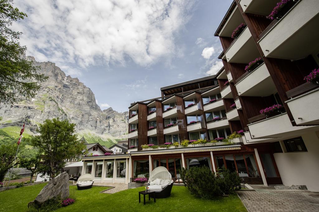 Hotel Quellenhof Лойкербад Екстериор снимка